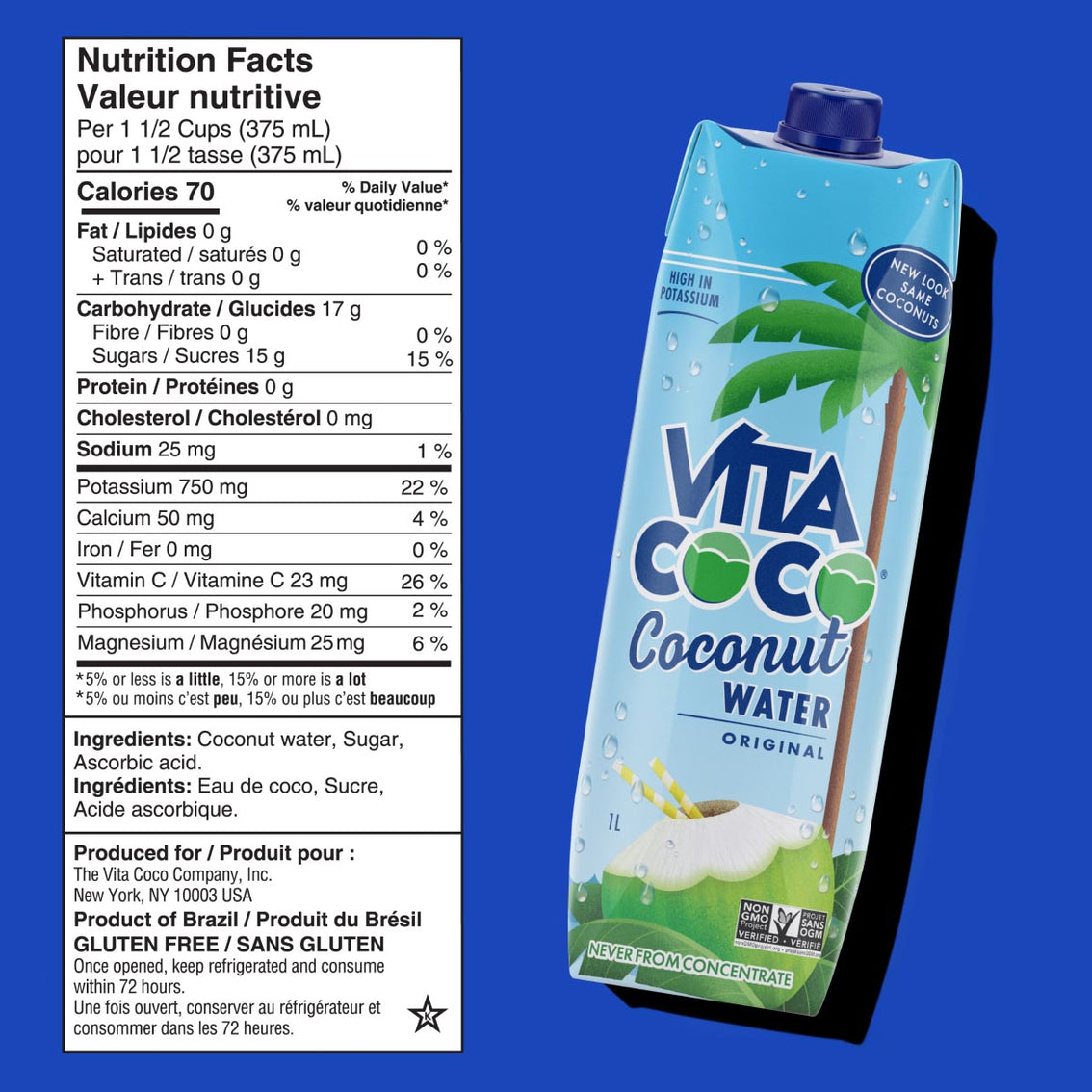 L'eau de noix de coco