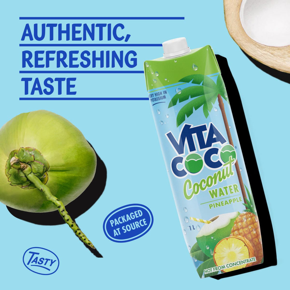 L'eau de noix de coco