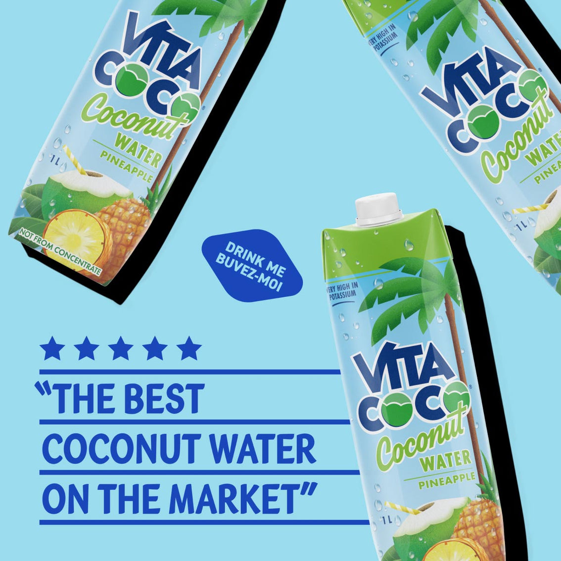 L'eau de noix de coco
