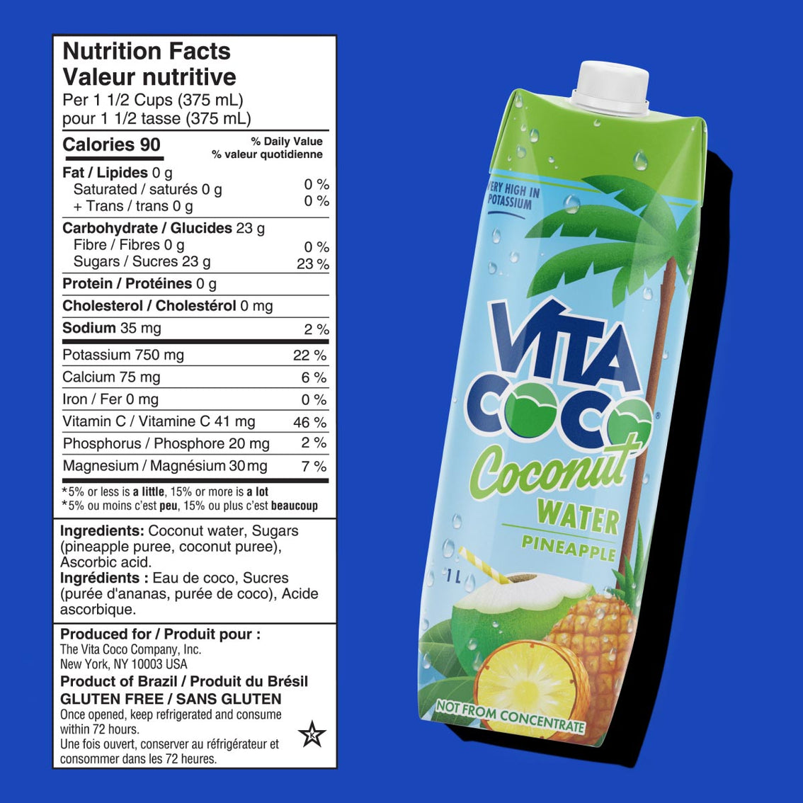 L'eau de noix de coco