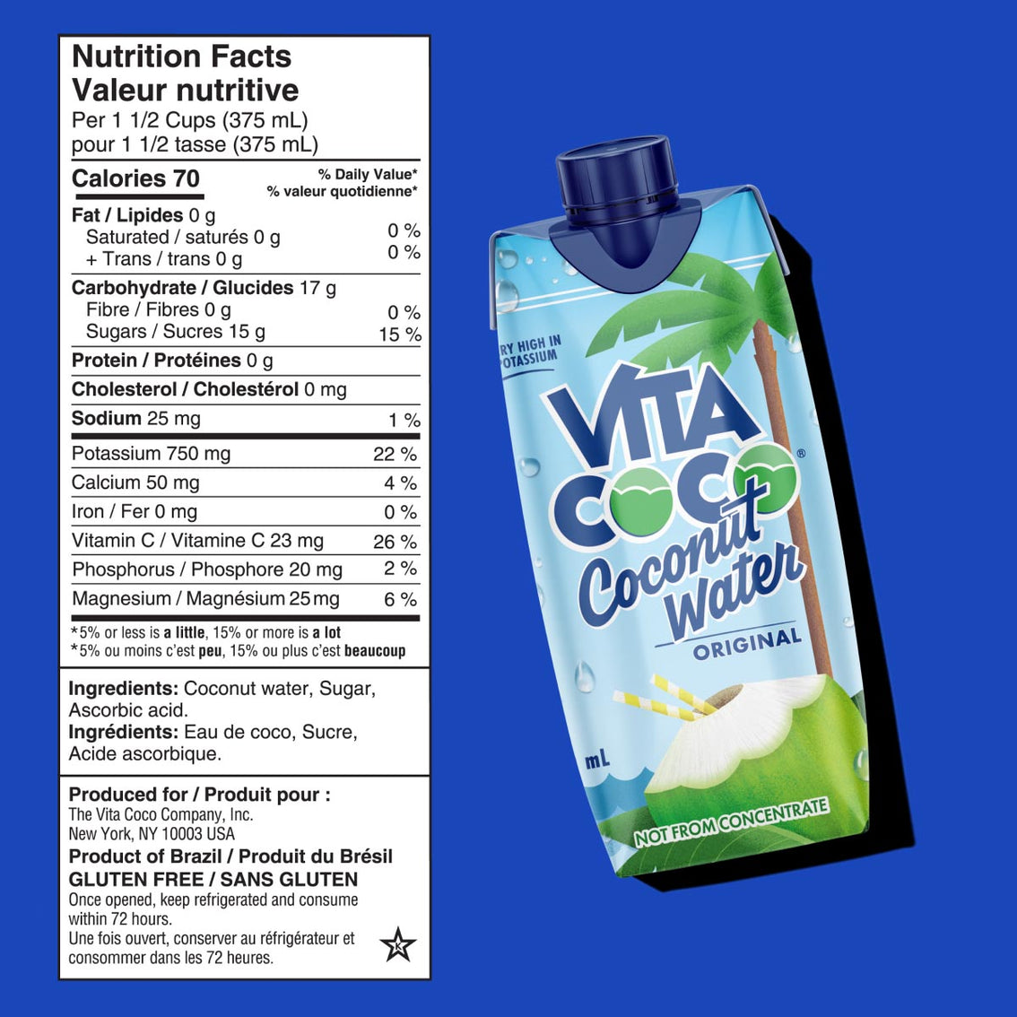 L'eau de noix de coco
