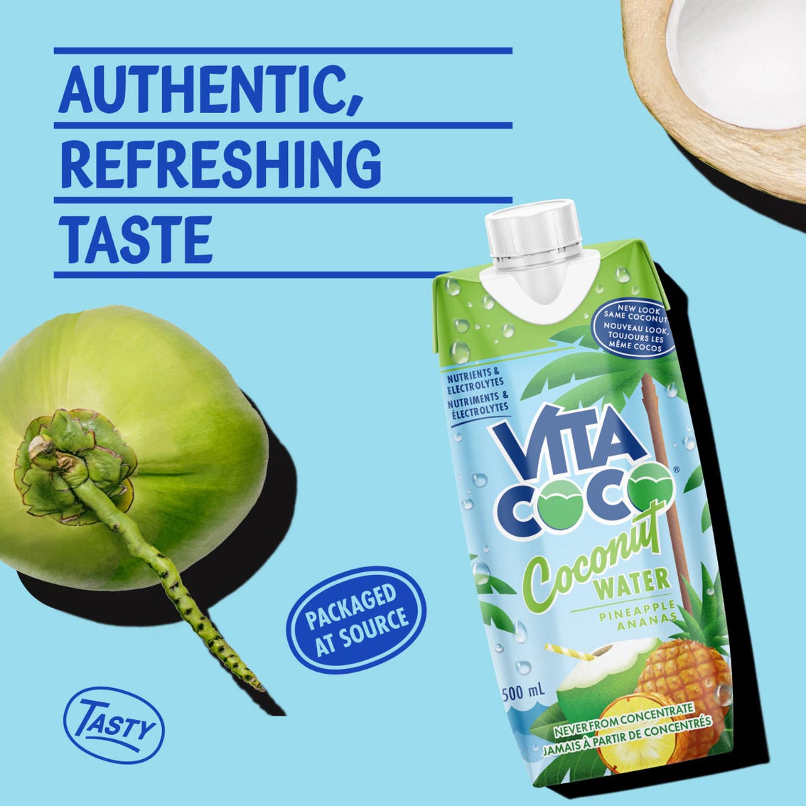 L'eau de noix de coco