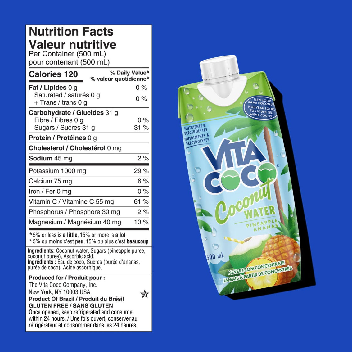 L'eau de noix de coco